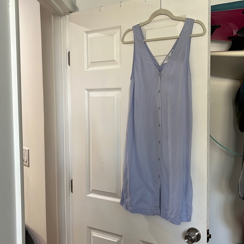 Light blue & Other Stories above knee dress
